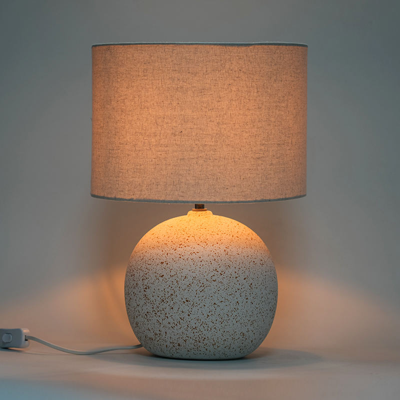 Japanse stijl keramische tafellamp retro bedlamp