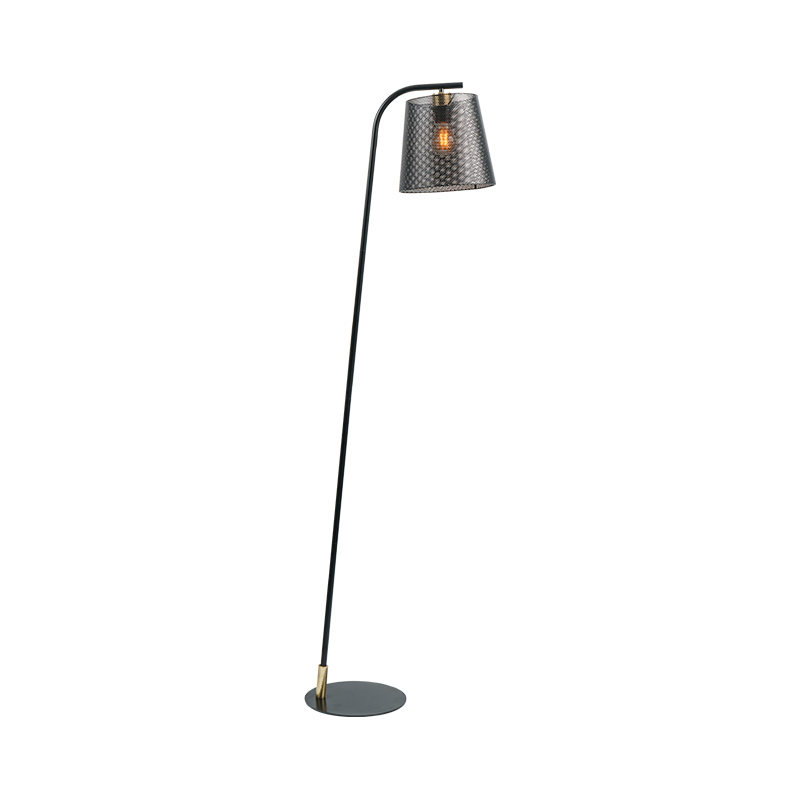 Metalen sfeer woonkamer slaapkamer vloerlamp