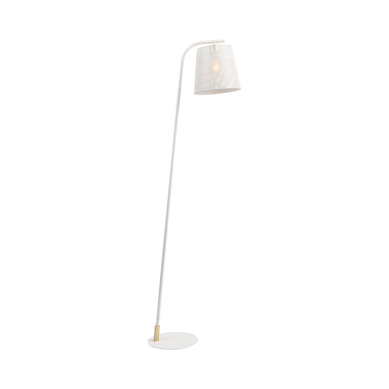 Metalen sfeer woonkamer slaapkamer vloerlamp