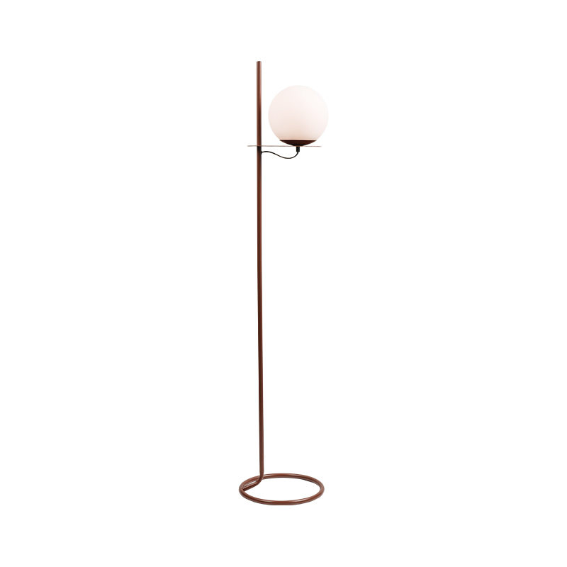 Japanse stijl glazen vloerlamp