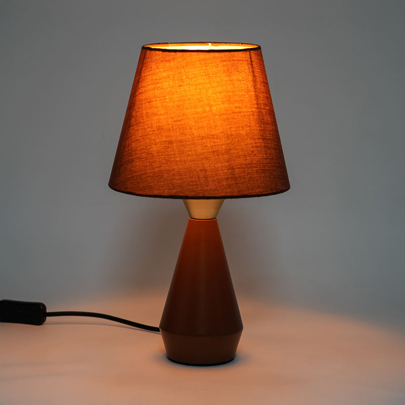 Retro European metalen bedlamp