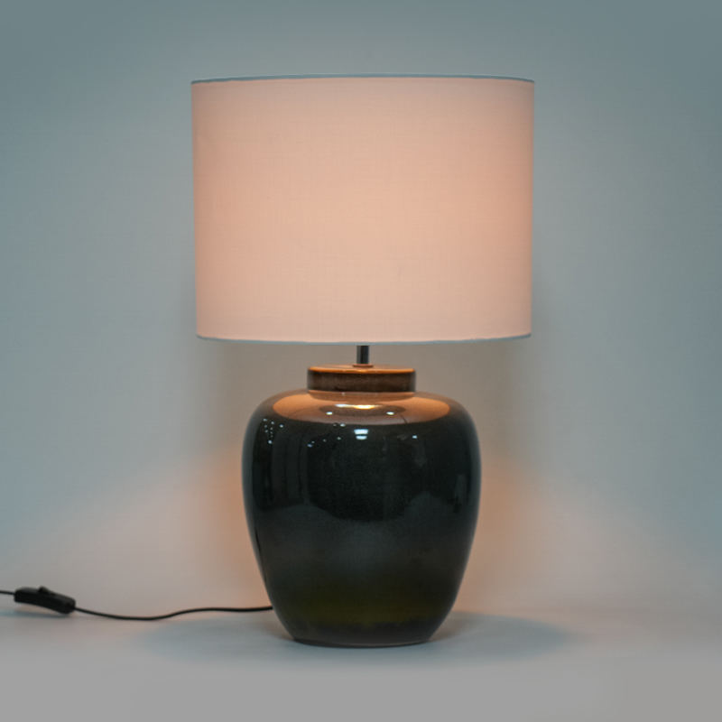 Gradiëntkleur keramische retro tafellamp