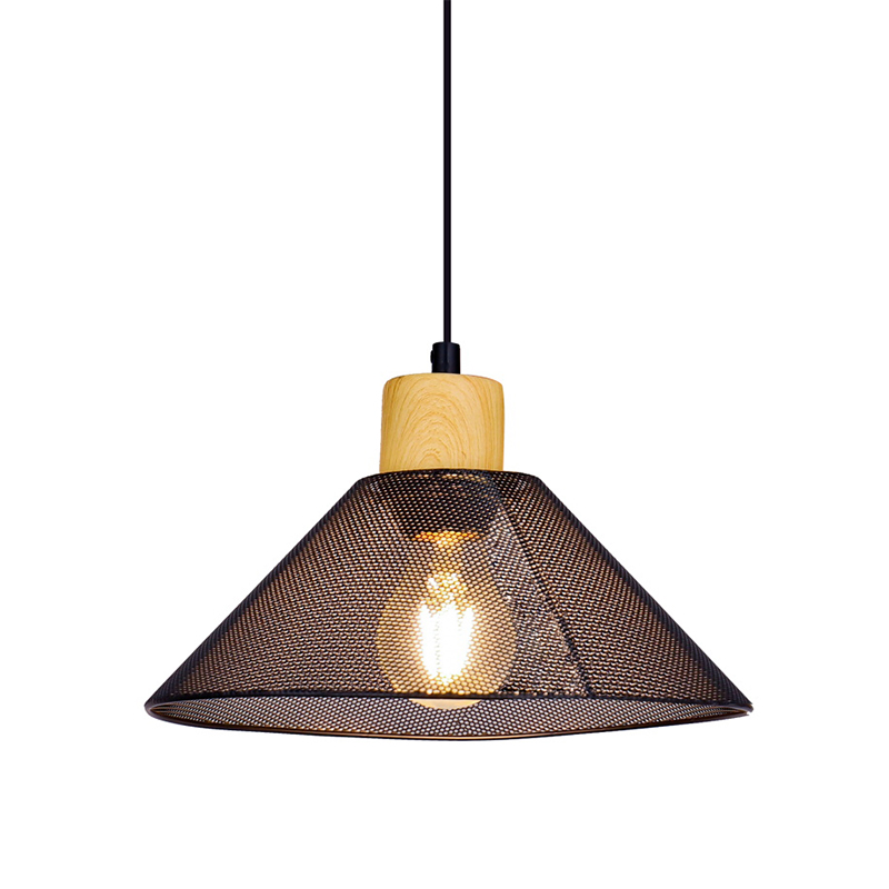 Black Hollow Lampshade kroonluchter